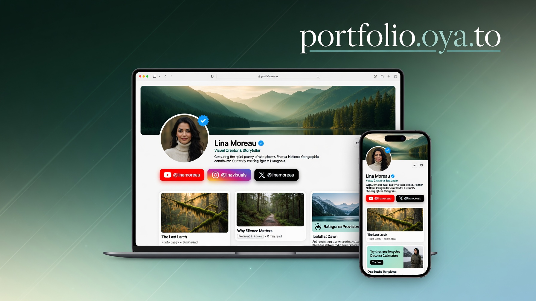 About OYA Portfolio