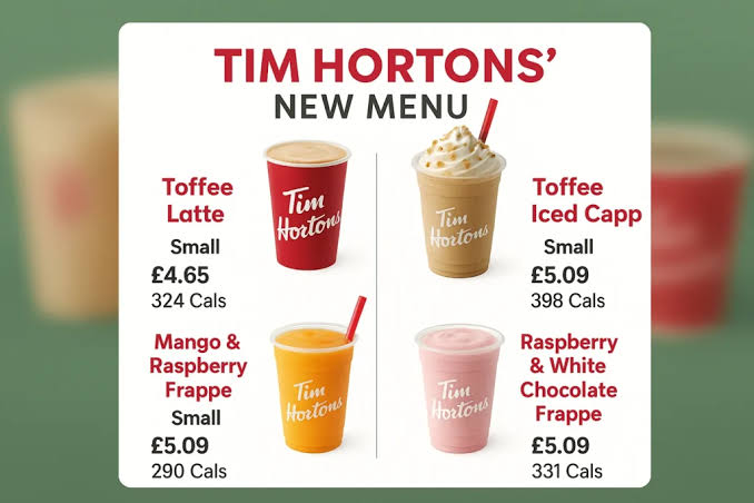 Tim Hortons Menu Pakistan 2026 – Complete Price List & New Items