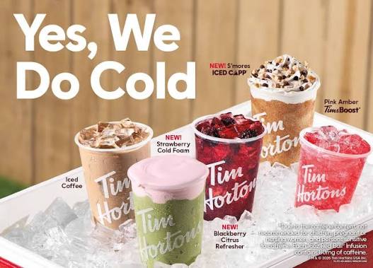 Tim Hortons Coolers & Iced Tea Menu 2026 – Refreshing Summer Drinks with Prices