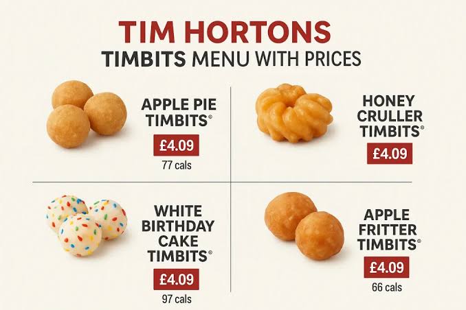 Tim Hortons Donuts & Timbits Menu Pakistan 2026 – Flavours, Prices & New Arrivals